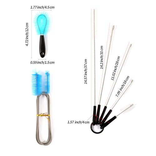 Fish Tank Cleaning Tools, Aquarium Gravel Brush, Scrubber & Glass Cleaning Kit - view 4