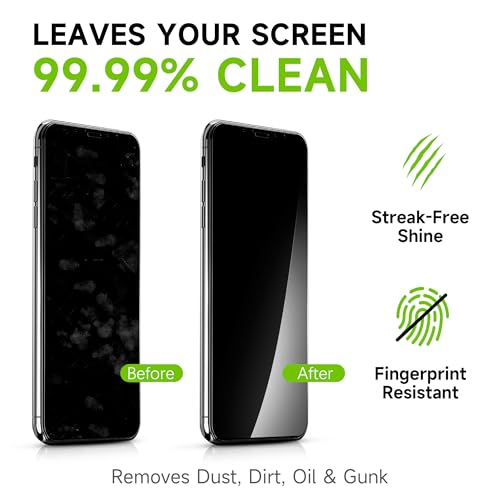 Computer Screen Wipes Individually Wrapped Pre-moistened Electronic Monitor Cleaner Cleaning for iPhone iPad Tablet PC Keyboard Laptop, Pack of 120 - view 4