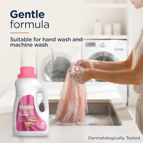 Delicates Liquid Laundry Detergent, Wool Wash, Silk Wash, 16oz - view 5