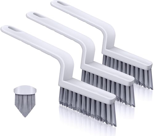 Grout Brush Cleaning, Stiff Bristles Grout Cleaner for Tile Floors