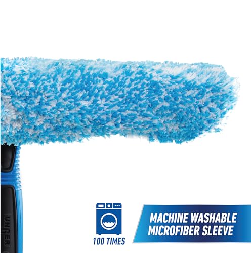 Professional Connect and Clean Total Pro Cleaning Kit, All-in-One Household Window Washing with Streak-Free Results, Includes 12” Squeegee, 14” Scrubber Washer, Telescopic Pole Extends Up to 6’ - view 6
