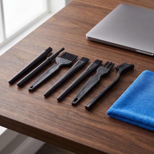 Anti Static Electronics Cleaning Brush Kit Black, 2 Sets - view 5