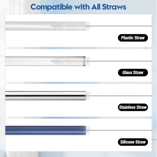 20 Pcs Crevice Cleaning Brush,Multifunctional Grout Brush and Straw Brush - view 6