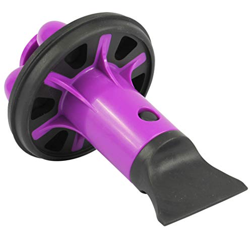 10762A | Disposal Genie II Garbage Disposal Strainer and Stopper, Kitchen Sink Drain Splash Guard with Food Scraper, Fuchsia, 1-Pack - view 2