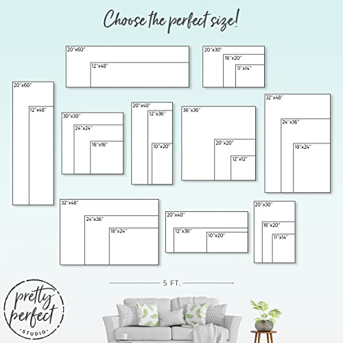 Personalized Custom Quote Canvas Wall Art for Living Room Bedroom Over Bed - view 6