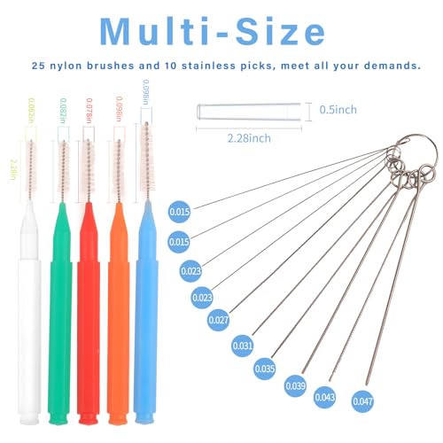 35Pcs Shower Head Cleaner Tool Set - view 4