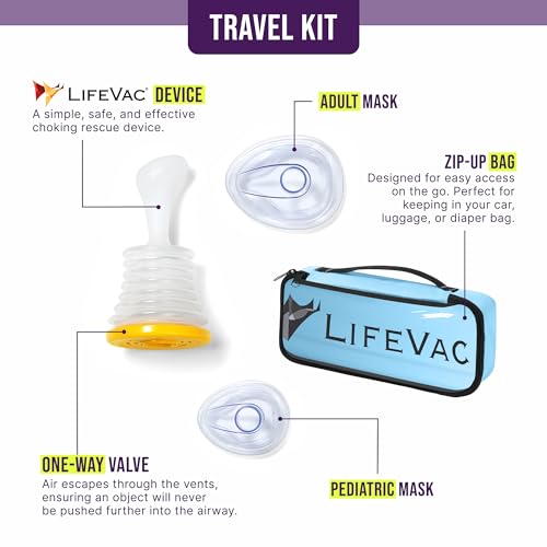 Blue Travel Kit - Portable Suction Rescue Device, First Aid Kit for Kids and Adults, Portable Airway Suction Device for Children and Adults - view 2