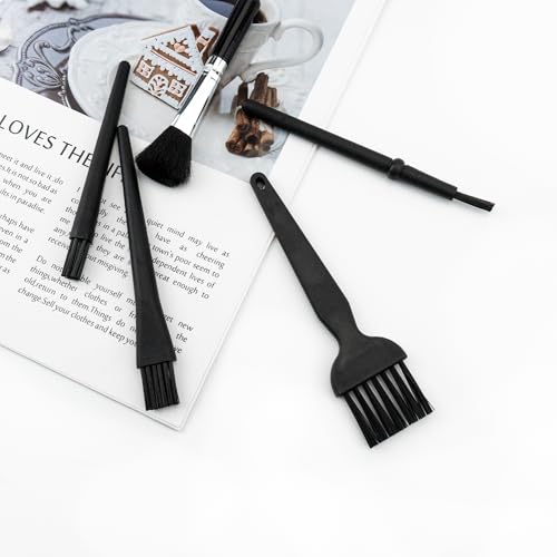 5 PCS Mini Keyboard Brushes, Anti-Static Brush for Small Spaces - view 5