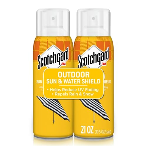 Outdoor Water & Sun Shield Fabric Spray, 10.5 oz, 2 Pack