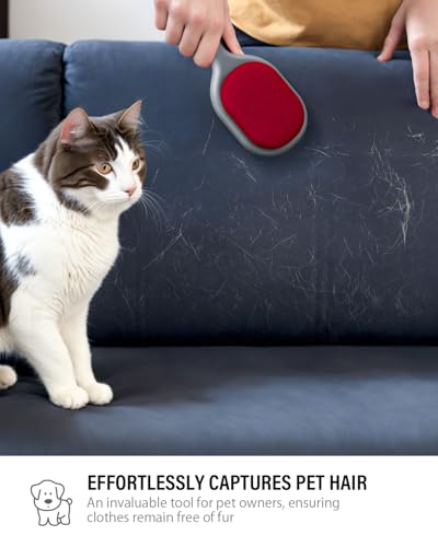Double-Sided Lint Brushes for Clothes & Pet Hair Remover - view 2