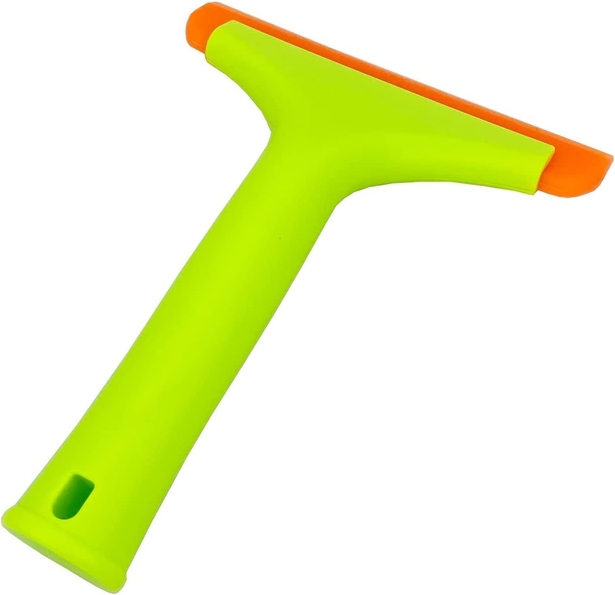 Super flexible silicone squeegee, auto water blade, water wiper, shower squeegee, 5.9'' blade and 7.5'' long handle, for car windshield, window, mirror, glass door - view 6