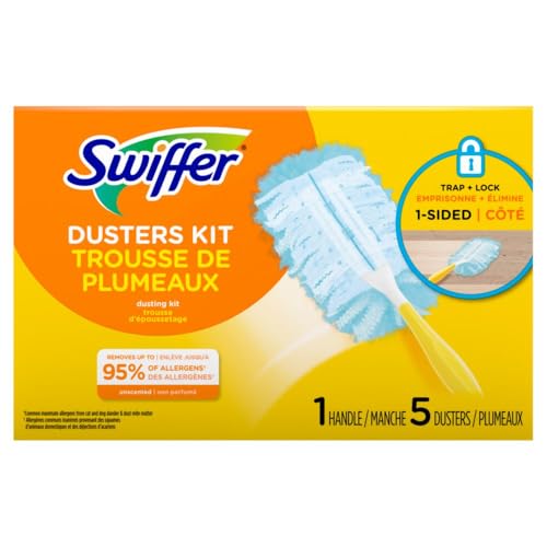 Dusters Starter Kit for Cleaning, Kit Includes 1 Handle and 5 Dusters - view 6