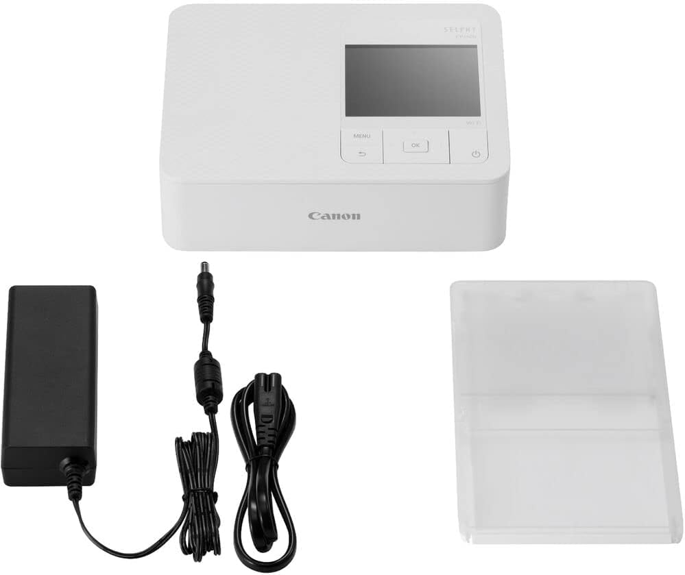 Selphy CP1500 Photo Printer Bundle (White) with KP-108 Paper (108 Sheets) 3 Color Ink Cartridges & Tudak Cleaning Cloth – Wireless Compact Dye-Sub Printer Kit - view 5