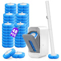 Disposable Toilet Brush-48 Refills-Touch-Free Toilet Cleaner Wand