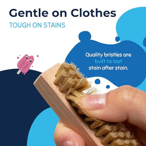 Messy Eater Laundry Brush for Stain Treating Fabrics - view 4