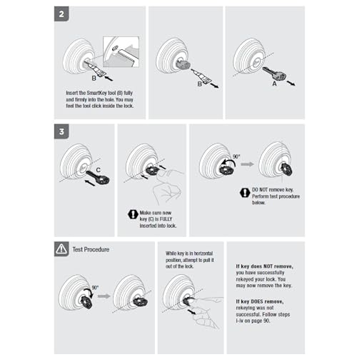 Learn Tool for Rekeying Kwikset SmartKey Enabled Locks/Deadbolts, Steel - 83282-003 83283 - view 5
