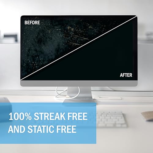 Bryson Screen Cleaner Spray and Wipe Kit - Safe for LED, LCD, OLED, Smart TV, Monitor, Laptop, Computer, Car Display - 16oz with Microfiber Cloth - view 4