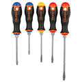 DTJ-5B 5-Pc Screwdriver Set, Comfort Grip, magnetic tips