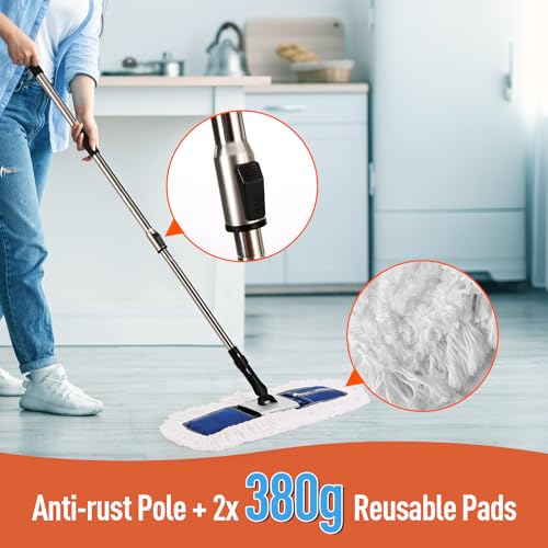 24" Heavy-Duty Commercial Dust Mop for Hardwood Floors - view 2
