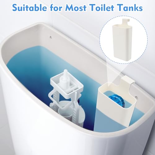5 PCS Toilet Tank Tablet Holder Set, Hanging Toilet Tank Caddy - view 6