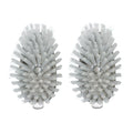 Steel Soap Dispensing Dish Brush Refills 2-Pack