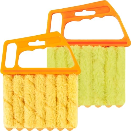 2 Pcs Blind Cleaner - Washable Window Blind Cleaner Duster Tool