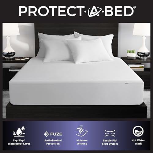 Essential Waterproof Mattress Protector, Queen - view 2