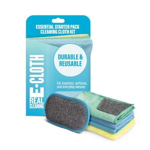 Essential Starter Pack, Reusable Cleaning Cloth Kit