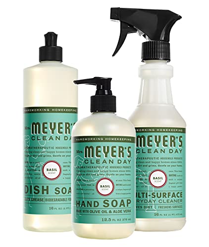 Clean Day Basil Kitchen Basics Set