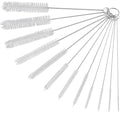 12 Pcs Straw Cleaner Brushes Set, 8.2 Inch Nylon Cleaning Brush