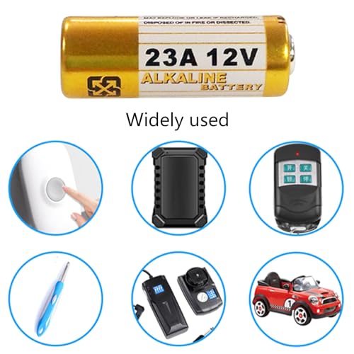 12V Alkaline Batteries A23 Size for Small Gadgets, 20 Pieces - view 2