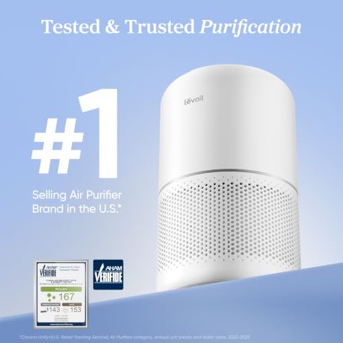 Air Purifier for Home Pets Hair Allergens in Bedroom Quiet Purifiers - view 3