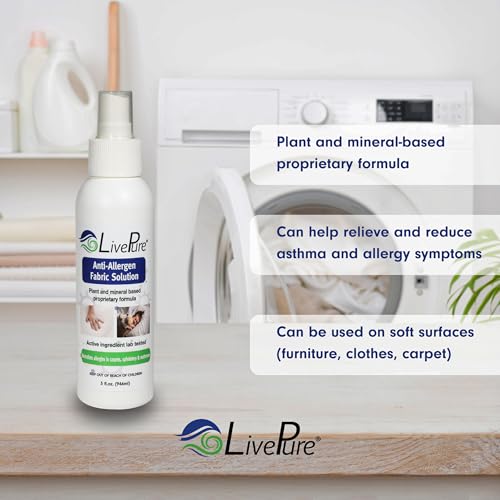 Anti-Allergen Fabric Spray for Cat/Dog Dander, Dust Mites, 3oz 5pk - view 4