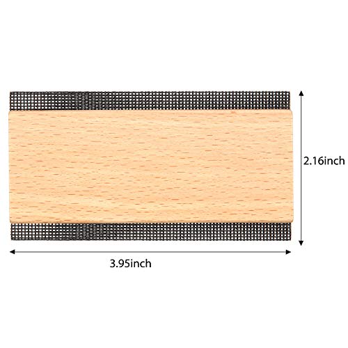 2 Pcs Wooden Sweater Comb Remove Pilling Double Edge Fabric Shaver - view 2