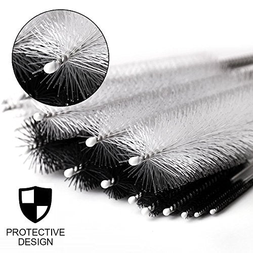 Straw Cleaning Brushes Set of 20, of Super Hard & Medium Hard, 8Inch - view 3