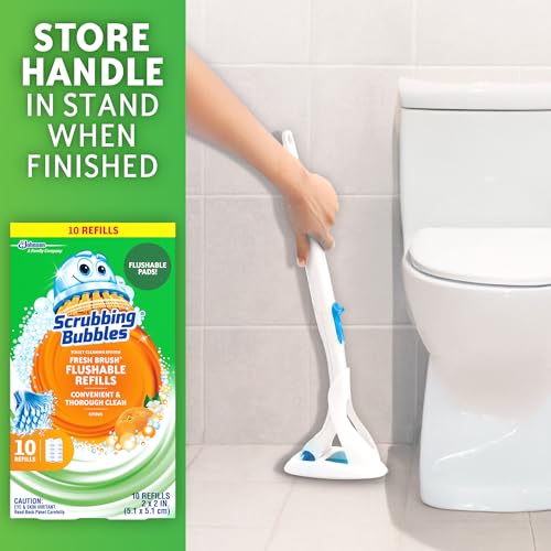 Fresh Brush Flushable Cleaner Refills, 10 Count, (1-Pack) - view 6