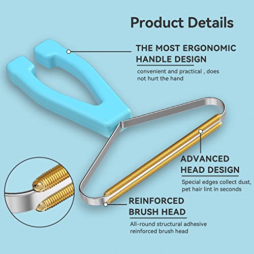 Carpet Rake, Lint Remover, Pet Hair Remover for Dog Cat Fur & Carpets - view 2