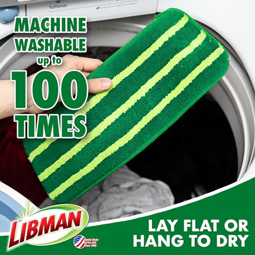 Libman Freedom Spray Mop Refill Heads, Microfiber, 3 Pack - view 4
