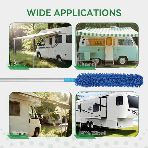 RV Awning Cleaner with Extendable Pole - view 6
