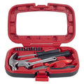 Tool Set for Home, Red, 15-Piece