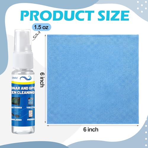 3 Sets Sonar GPS Screen Cleaner Kit Ammonia Free LCD Cleaner - view 2