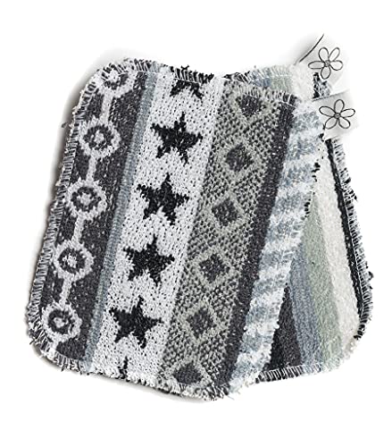 Bundle, 2-Pack Scrub, and 4-Pack Swedish Dishcloth, Reusable Cleaning Products for Kitchen and Household, Planet-Friendly, Dishwasher Safe Soft Scrub, Monochromatic Colors - view 2