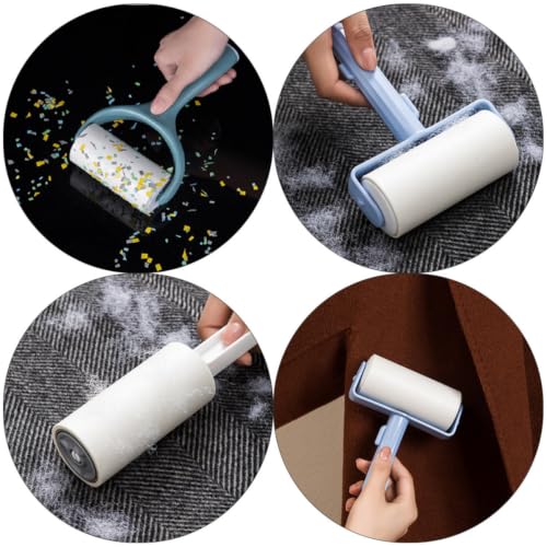 8pcs Hair Removal Roller Replacement Paper Roll Curtains Home - view 3