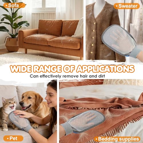 Pet Hair Removal Glove - Pet Hair Remover Glove for Dogs & Cats - view 5