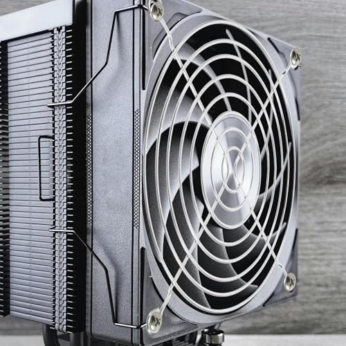 4pcs 12cm PC Fan Grill Mesh Covers with Screws, Silver Zinc-Plated Protective Dust Filters for Computer Case Cooling Fans, Compatible with Desktop Tower Cooling Systems - view 4