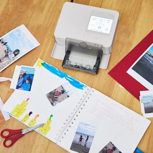 Selphy CP1500 Photo Printer Bundle (White) with KP-108 Paper (108 Sheets) 3 Color Ink Cartridges & Tudak Cleaning Cloth – Wireless Compact Dye-Sub Printer Kit - view 7