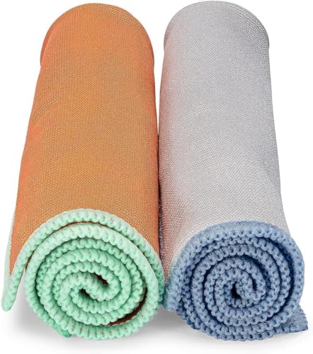 Water-Works Microfiber Glass Cleaning Cloths, Set of 2 - view 4