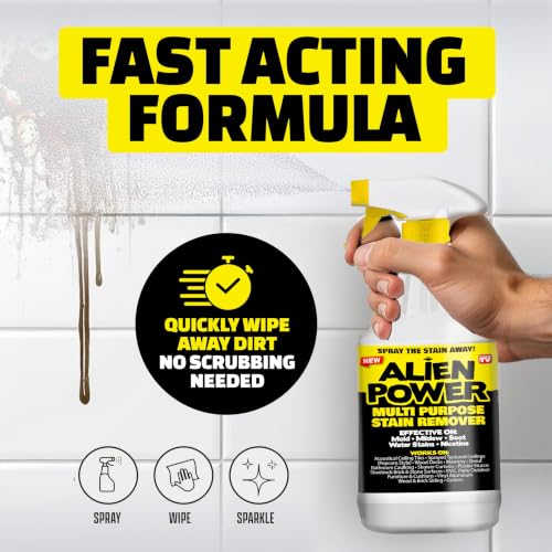 ALIEN POWER Mold and Mildew Stain Remover Spray for Shower, Walls, & Grout - view 2