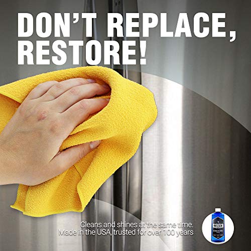 Stainless Steel Cleaner - Multipurpose Cleaning Supplies for Home and Kitchen Appliances, Sink, Stovetop, Dishwasher, Microwaves and Refrigerators - 12 Fl Oz (Pack of 12) - view 6