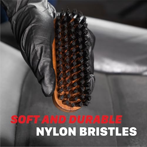 Universal Leather & Upholstery Brush – Soft Nylon Interior Detailing Brush for Leather, Vinyl, Fabric & Carpet Cleaning – Car Detailing Brush for Seats, Floor Mats & Door Panels - view 6